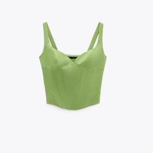 ZARA Corset Top (NEVER WORN)